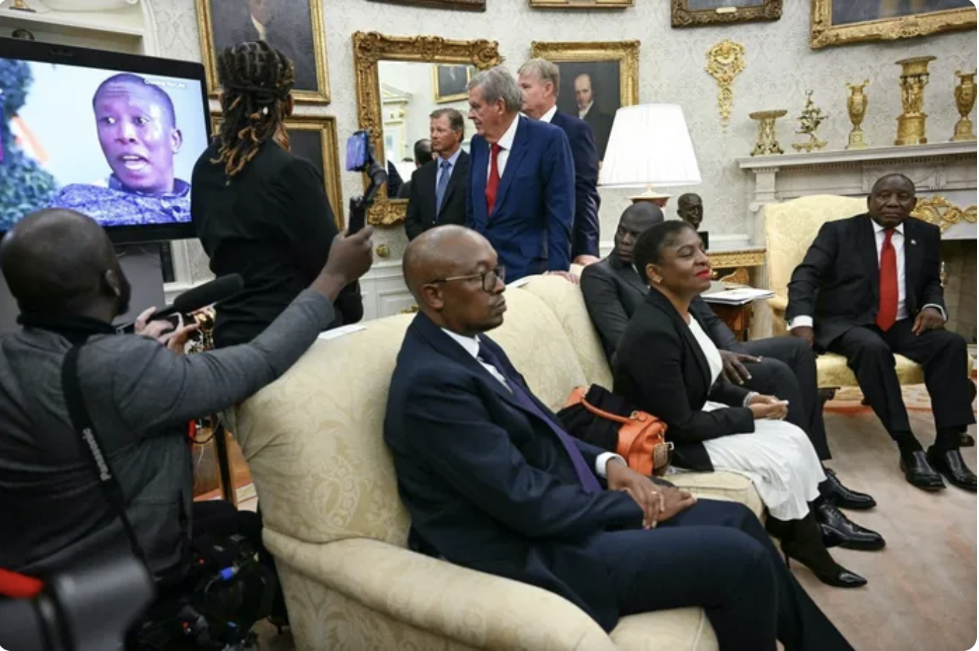 ‘We won’t bow to imperialism’: Malema defends EFF stance after Trump plays ‘Kill the Boer’ clip