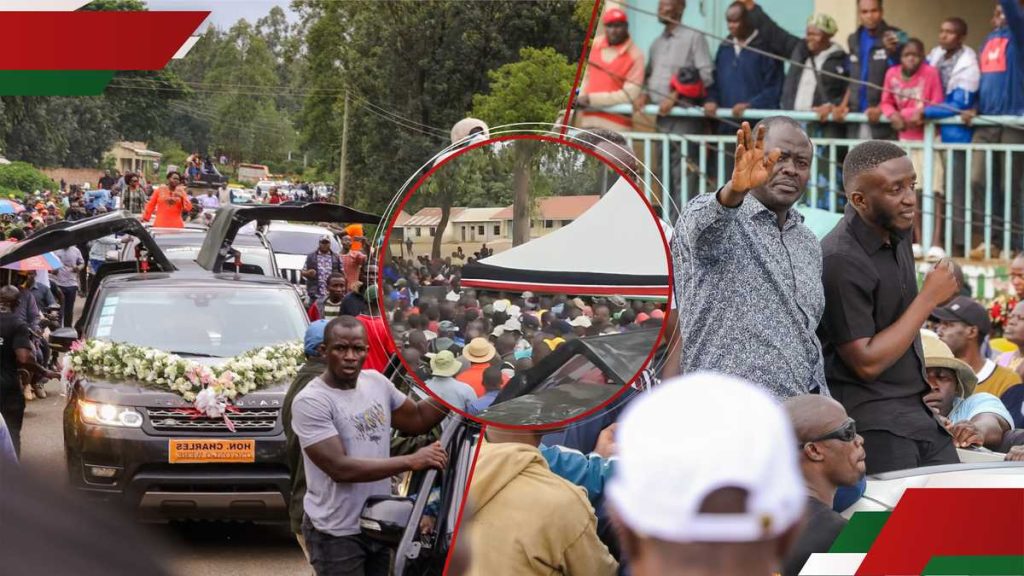 Ong'ondo était: le chaos éclate à Oyugis alors que les villageois se frayent un chemin à voir le corps de défunt MP