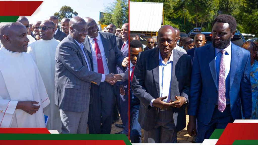 Père John Maina: Les photos capturent la visite de Gachagua à la paroisse de St. Louis-Igwamiti comme le prêtre est tué