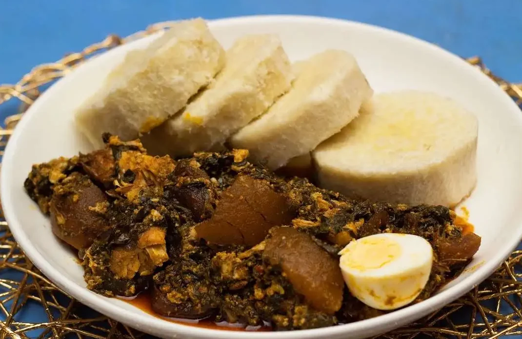 Yam Kontomire Stew