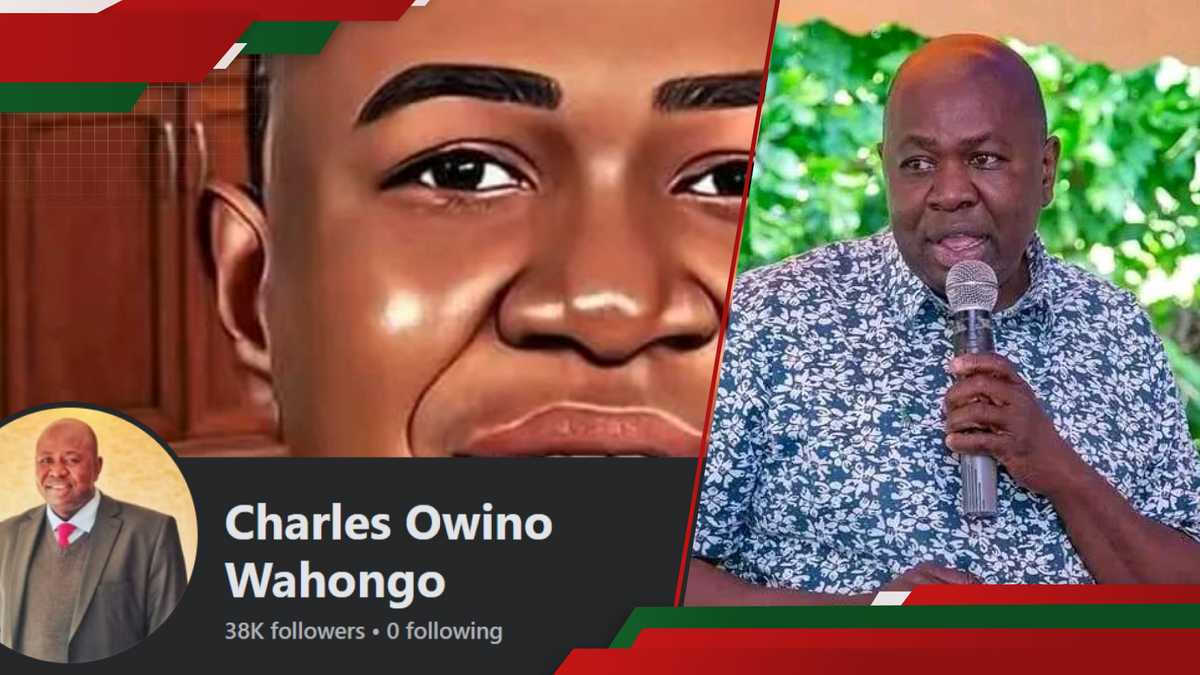 Charles Owino Diet le compte Facebook sous son nom, demande de l'aide pour le signaler
