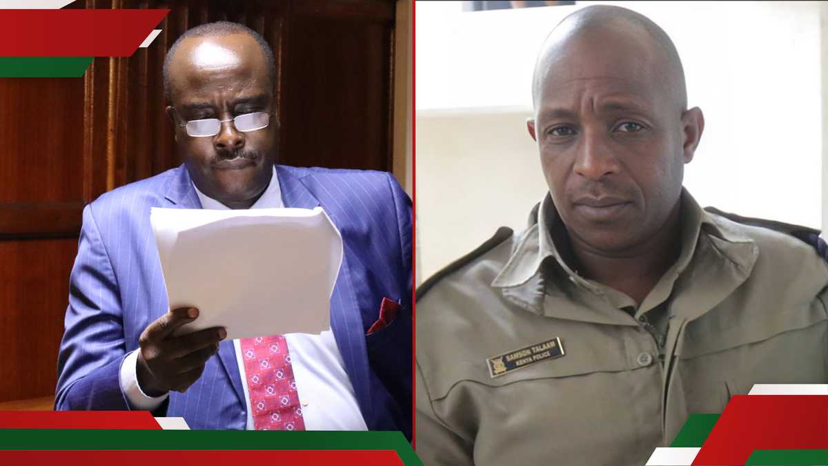 Danstan Omari pour représenter OCS Talam dans le cas de Blogger, nie qu'il a été arrêté à Eldoret