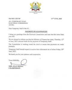 Ec Letter