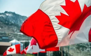 Shutterstock du drapeau du Canada