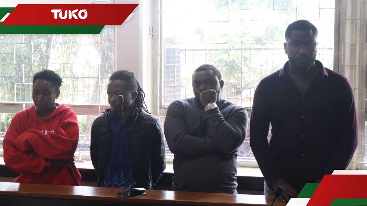 Nairobi: 4 suspects arrêtés avec un pistolet jouet dans le CBD libéré après la clôture du tribunal