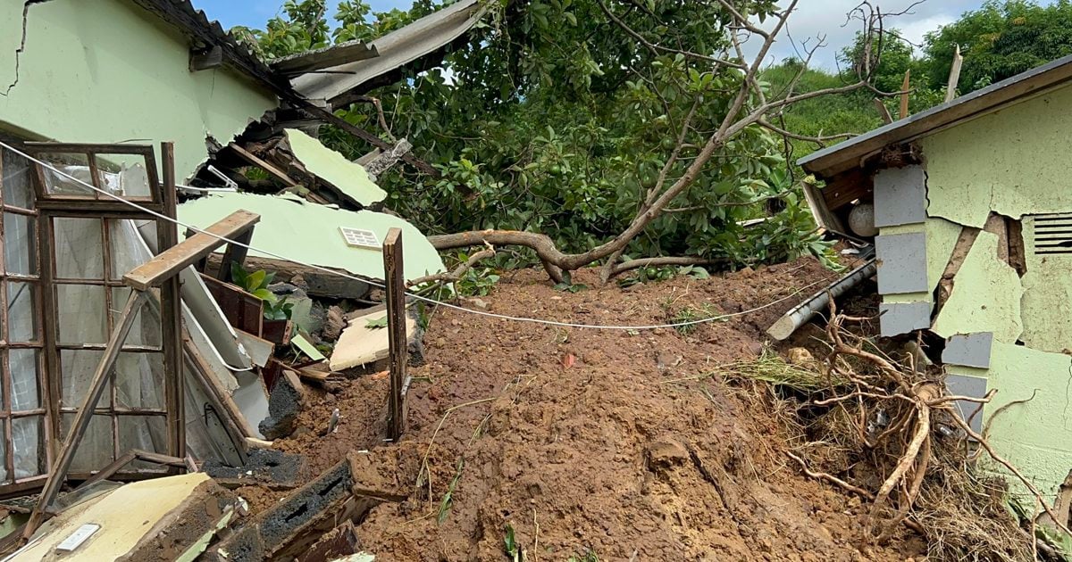 Plus de 80 maisons détruites en raison du mauvais temps à KZN