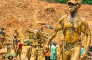 Extraction illégale populairement connue sous le nom de Galamsey au Ghana