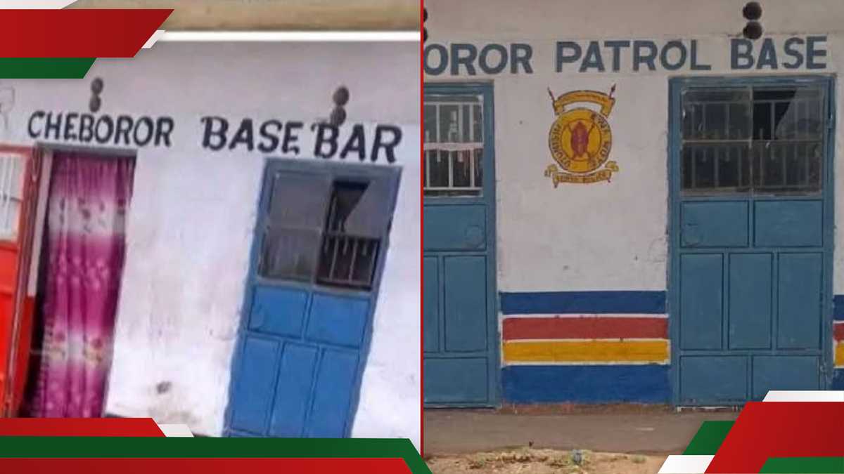 Uasin Gishu: un faux commissariat de police populaire s'est transformé en barre alors que les résidents dénoncent l'insécurité