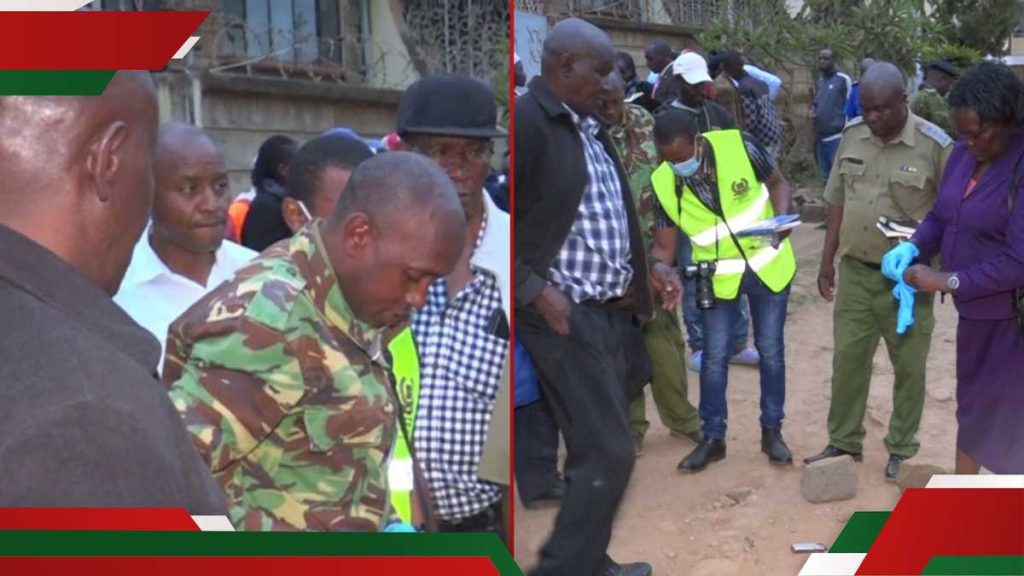 Vidéo: Un policier a été abattu par tireur à Thika, le magazine Pistol a récupéré
