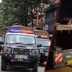 Vidéo d'un homme non botté dormant au sommet de la police terrestre Cruiser amuse Kenyans: "Fear Left"