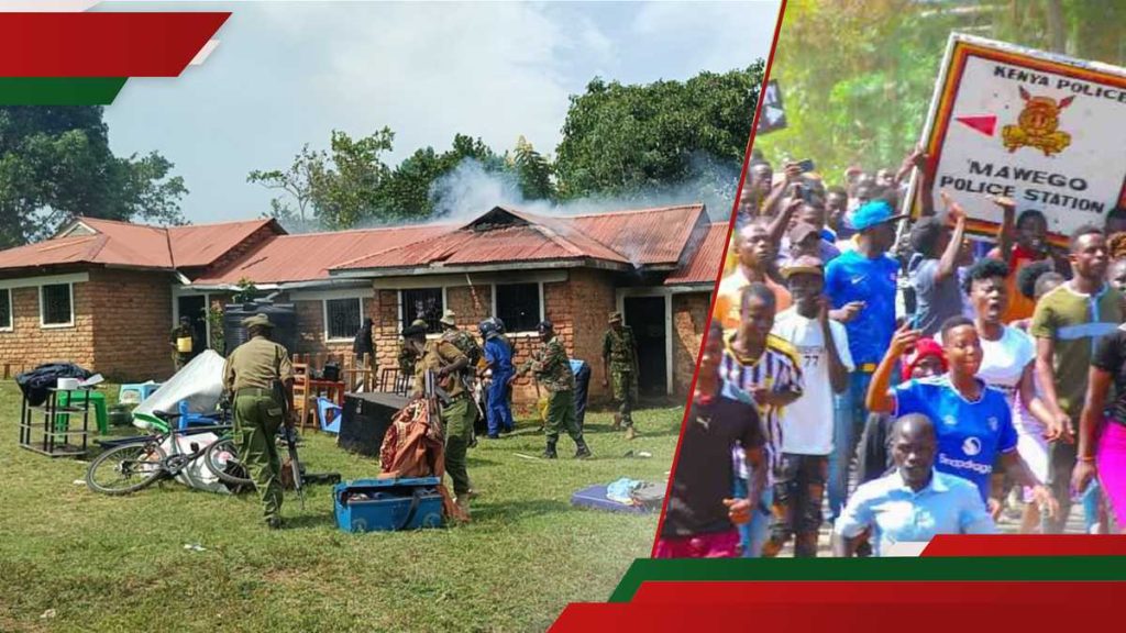 Albert Ojwang ': NPS transfère la police du poste de police de Mawego après un incendie criminel, lance sonde