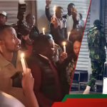 Boniface Kariuki: Running Battles alors que la police disperse les jeunes qui tiennent des chandelles pour Hawker tué