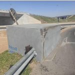 Truck impounded for damaging Trabablas Interchange