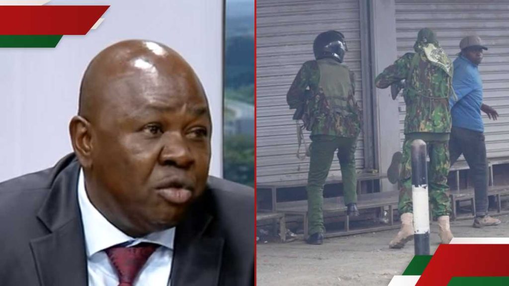 Charles Owino affirme que le vendeur de masque a été abattu dans la police abusée de la gamme à bout portant: "Écoutez attentivement"