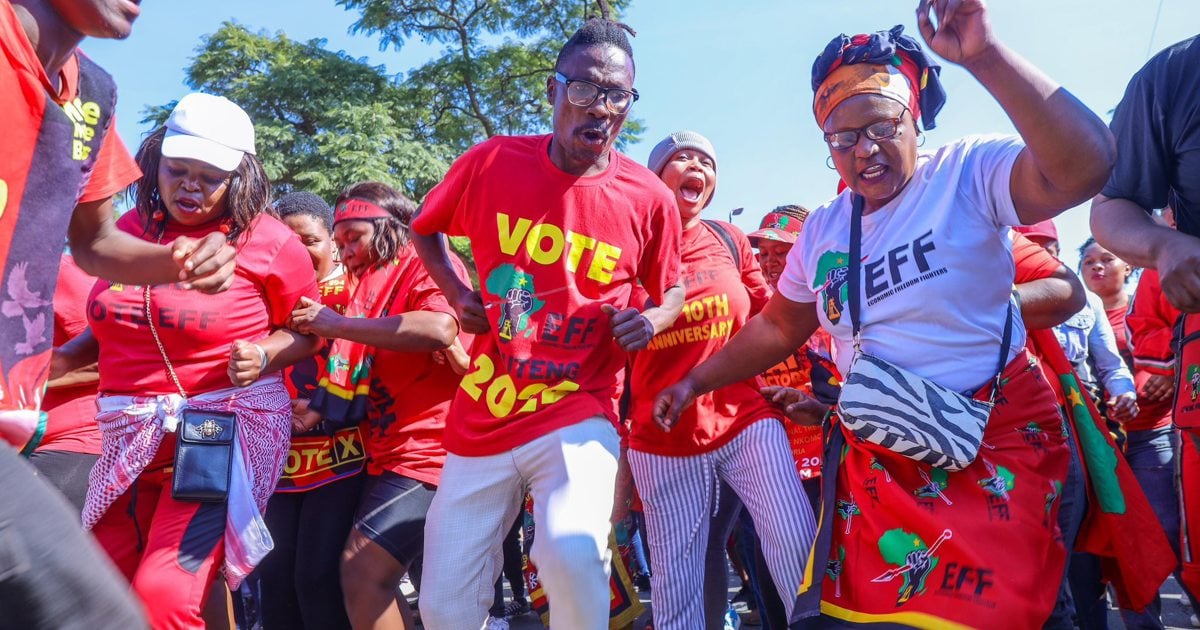 EFF marque le 12e anniversaire avec des milliers de personnes réunies à Khayelitsha pour les célébrations