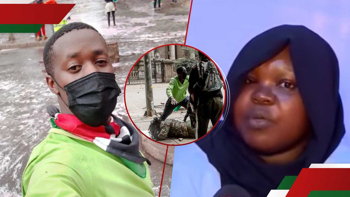 Emmanuel Khaingah: L'homme qui a sauvé une flic féminine de manifestants en colère explique ce qui l'a conduit