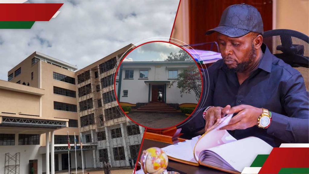George Natembeya affirme que l'ancien bureau trans nzoia avait des esprits mauvais alors qu'il dévoile un nouveau siège social