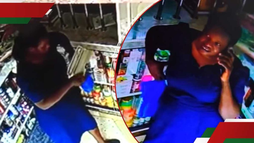 KISII: CCTV attrape 2 femmes entre en magasin, se prélasserait avec KSH 93K