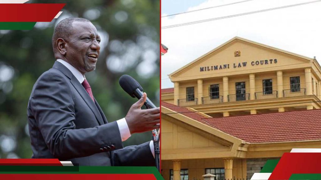 Kenyan Lawyer dépose l'affaire contestation de William Ruto 1,2 milliard de milliards de personnes.
