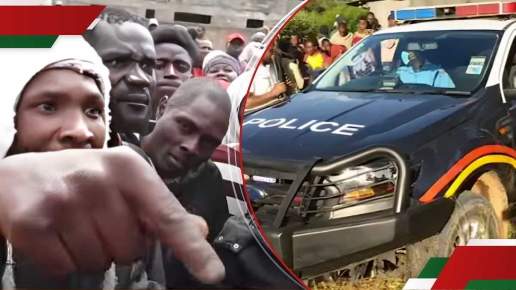 Kiambu: Le chaos en tant que résidents enragés va après le chef adjoint lié au meurtre de villageois