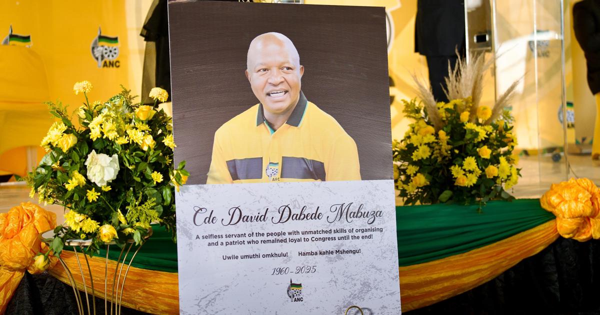 La famille de David Mabuza devrait recevoir ses restes vendredi après-midi