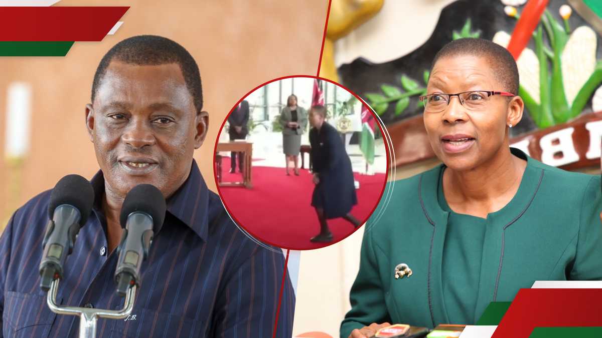 Les internautes affrontent Justin Muturi après avoir posté son successeur Dorcas Oduor: "Très mesquin"