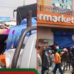 MURANG'A: Des hommes de main de retour sur les marchandises volées au supermarché du comté après un avertissement étrange