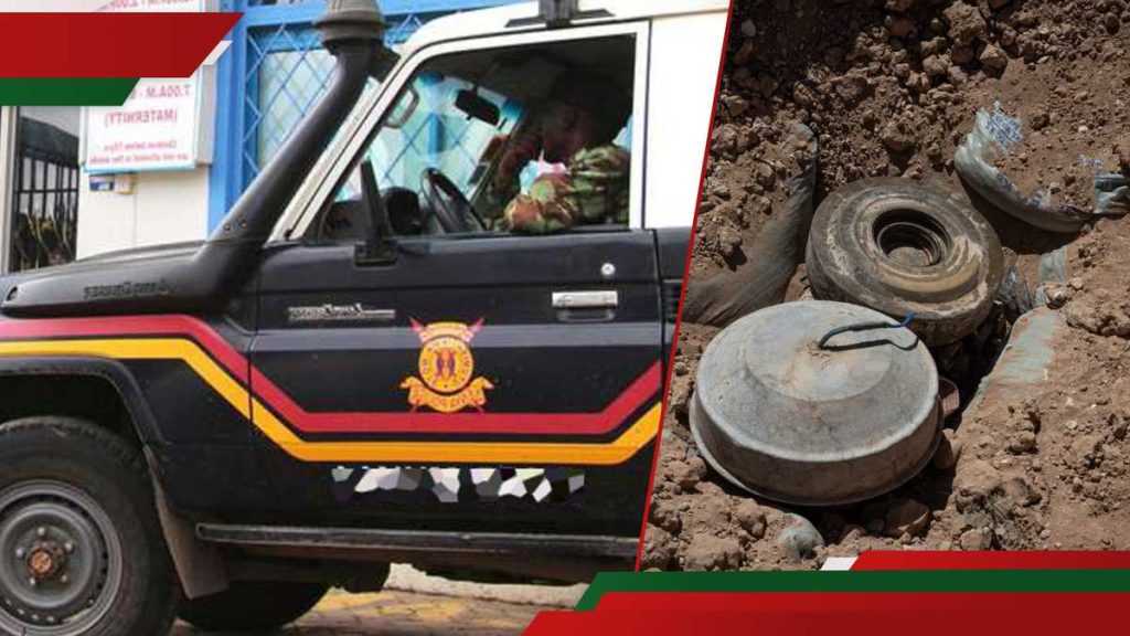 Mandera: 7 policiers blessés dans une attaque de dispositif explosif improvisé