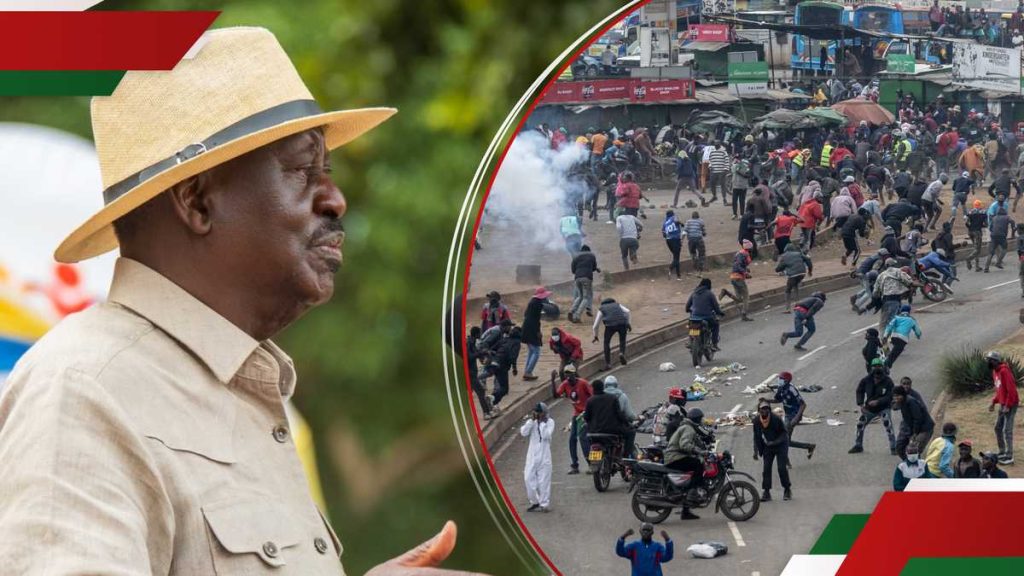 Raila Odinga appelle le dialogue national et le référendum pour résoudre 4 problèmes urgents: "Je propose"
