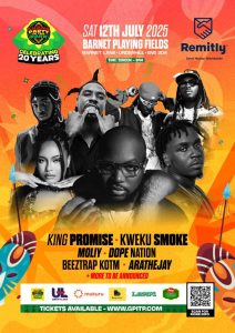 Soutient en remise le 20e anniversaire de la fête du Ghana dans le parc