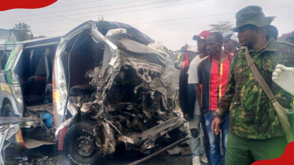 Au moins 7 personnes tuées dans une collision frontale le long de l'autoroute Nairobi-Namanga
