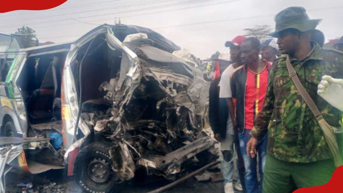 Au moins 7 personnes tuées dans une collision frontale le long de l'autoroute Nairobi-Namanga