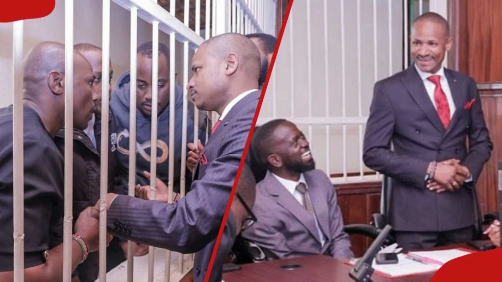 Babu Owino garantit la libération de l'équipe «FBI» après que le tribunal leur ait accordé une caution Ksh 50k chacun