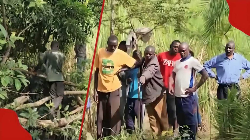 Chagrin tandis que l'homme glisse, se noie tout en traversant la rivière après de fortes pluies: "Tunashindwa kuongea"