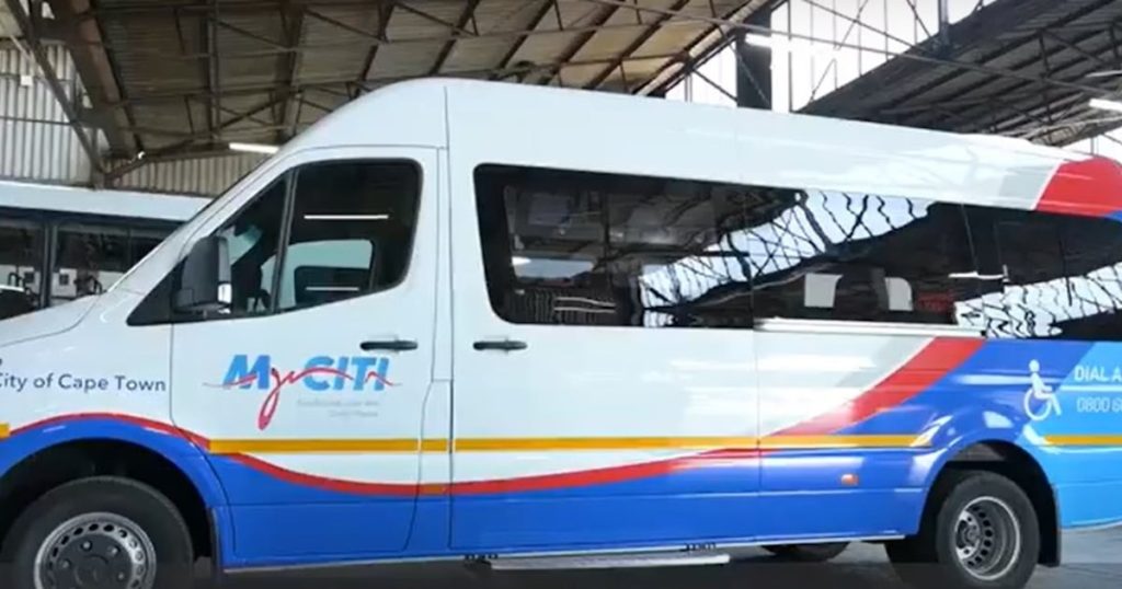City of Cape Town Cuttes Routes sur son service Dial-a-Ride