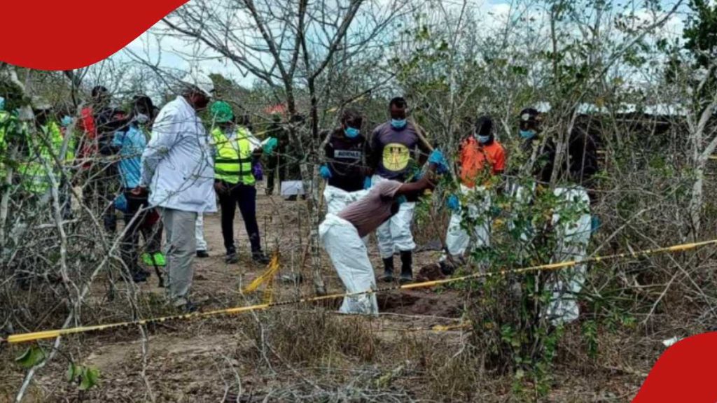 Kilifi: 5 autres corps exhumés du village de Kwa Binzaro alors que les détectives mettent en garde contre plus de résultats