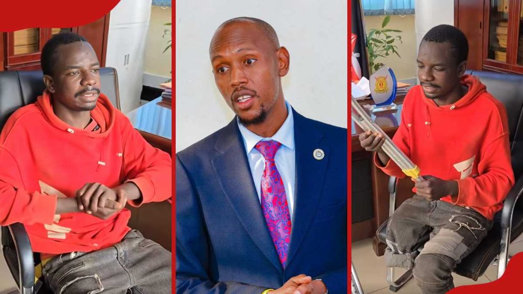 Kitale Man handicapé bloqué à Nairobi après que l'ami se silencie: "wau wote wameitoroka"
