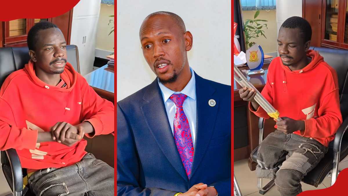 Kitale Man handicapé bloqué à Nairobi après que l'ami se silencie: "wau wote wameitoroka"