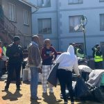 Les résidents occupant un bloc d'appartements à Germiston CBD expulsé pour ne pas payer le loyer