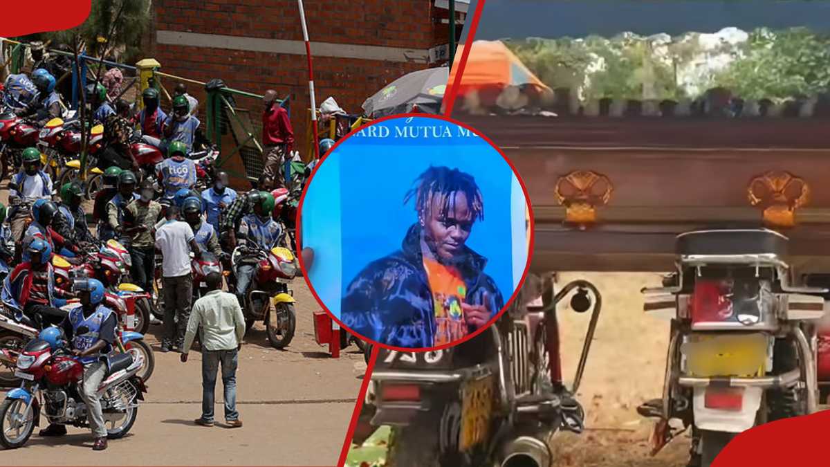 Machakos: scènes dramatiques alors que les cavaliers de Boda Boda prennent des funérailles, donnent de l'alcool à décédé