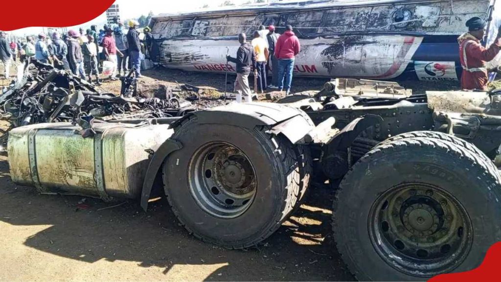 Nakuru: Un mort, plusieurs blessés après un accident macabre à Kinungi