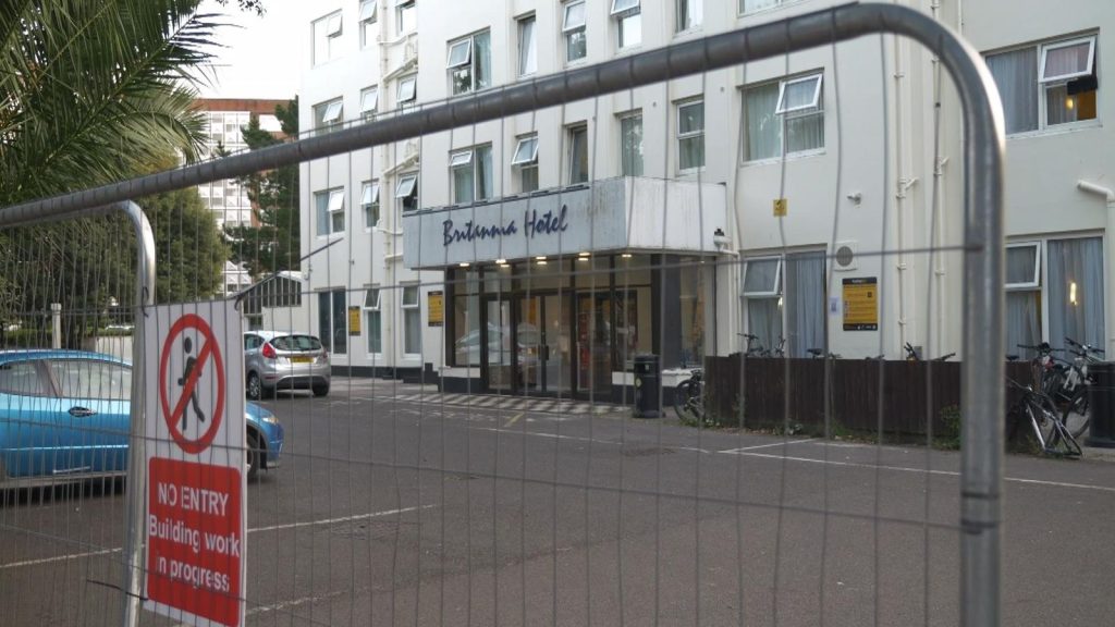 Number of asylum seekers housed in hotels up 8% in a year, UK Home Office data shows