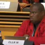 Président du Conseil du COCT pour examiner les images, l'audio de l'étouffement présumé du conseiller EFF