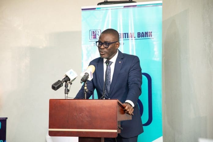 Le directeur général de Prudential Bank Limited Bernard Gyebi