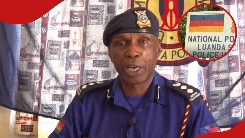 Puzzle en tant qu'officier de police de Vihiga aurait tiré sur un collègue, fuit la scène: "Tuko na Huzuni"