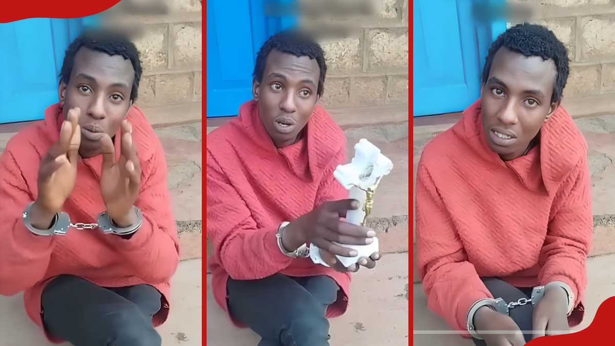 Réactions hilarantes comme suspect admet avoir volé des croix, le président de l'église Meru