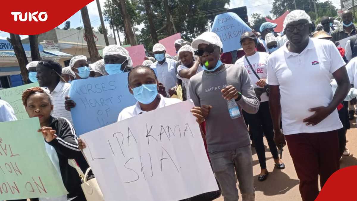 Trans nzoia: la crise de la santé s'approfondit à mesure que la grève des infirmières entre le jour 18