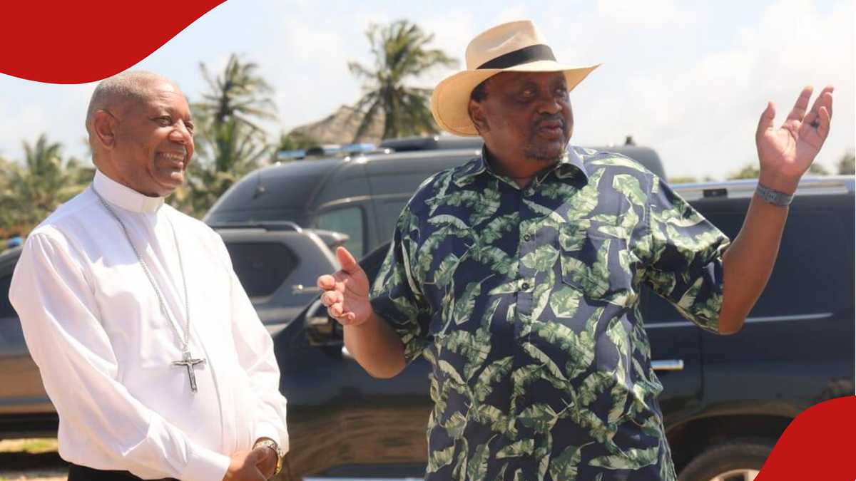 Uhuru Kenyatta fait don de 1,5 million de ksh pour la construction du centre pastoral à Kilifi