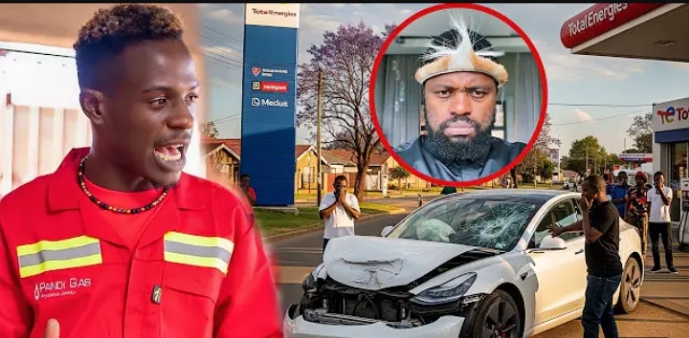 Zim hip-hop star Saintfloew crashes Tesla vehicle