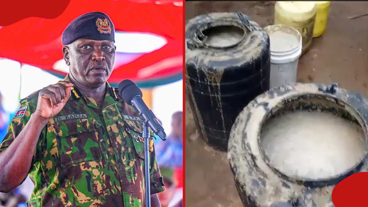 Bungoma: 7 suspects arrêtés après avoir été retrouvé en possession de 455 litres de bière illicite